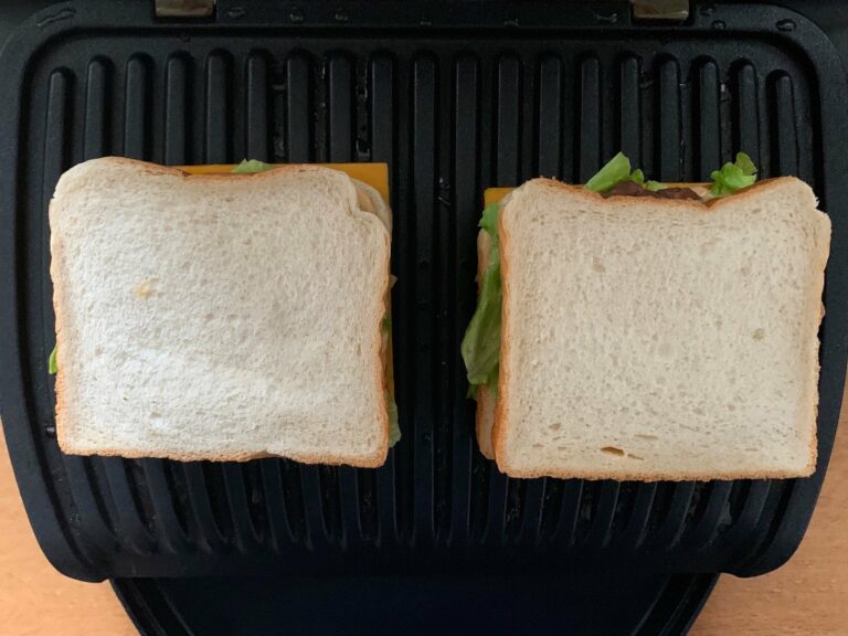 Big Mac Sandwich OptiGrill grillen