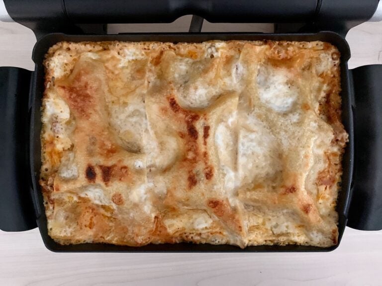 Gebackene Lasagne OptiGrill Backschale
