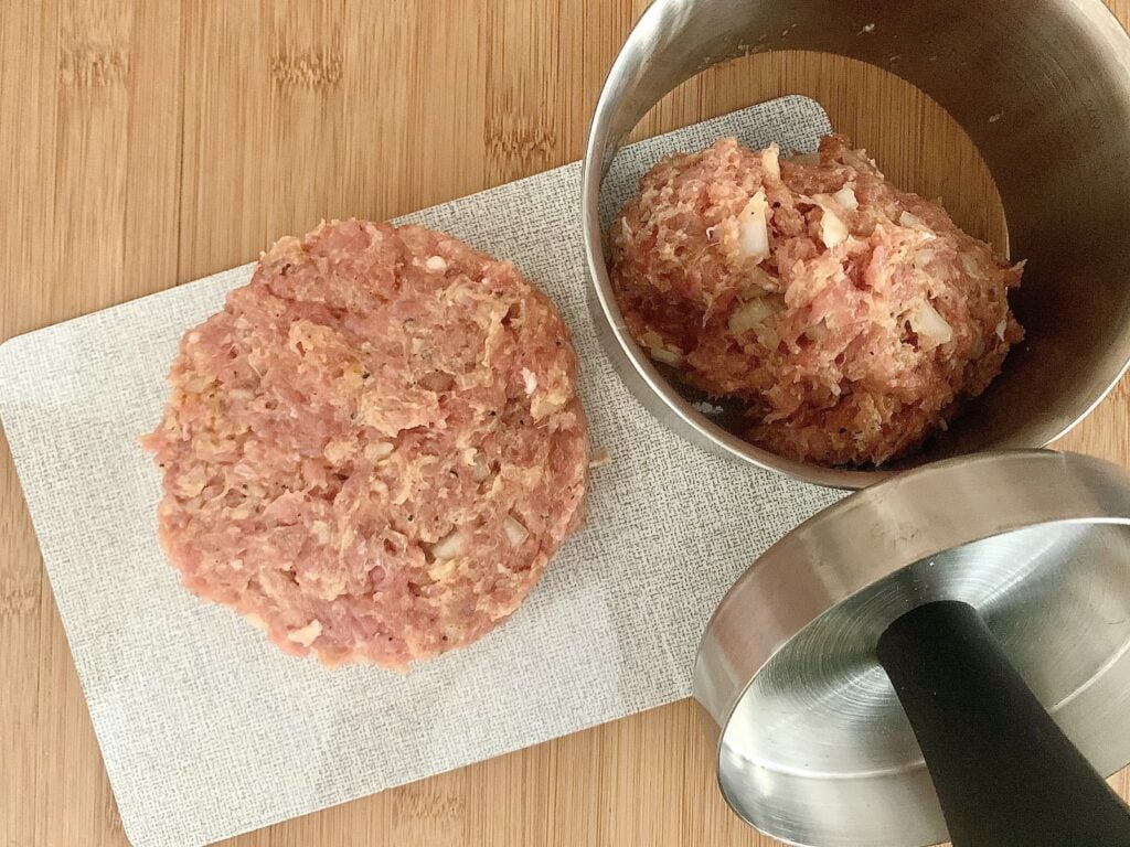 Geflügelburger Patties selber machen OptiGrill Rezepte