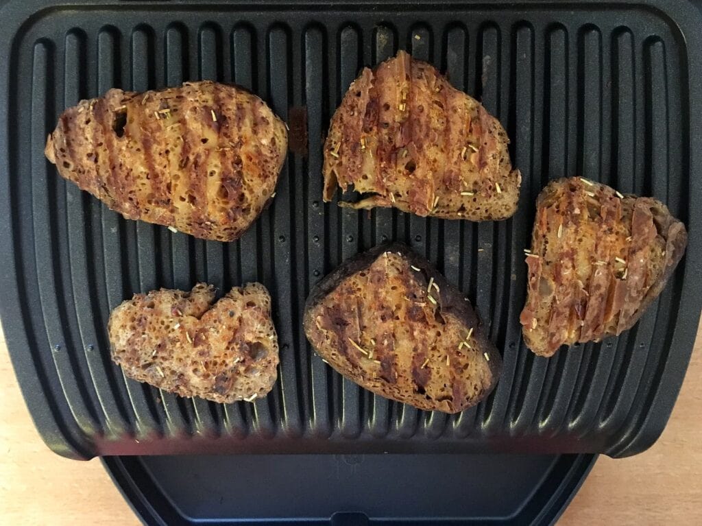 Seitan Veganer Fleischersatz vom Kontaktgrill OptiWelt