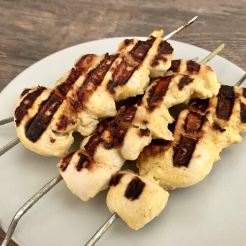 Kontaktgrill Rezept Hähnchen Spiesse