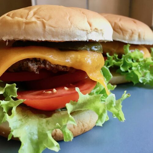 OptiGrill Rezept Cheeseburger selber machen