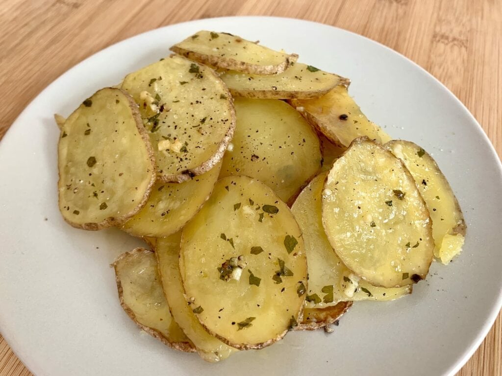 OptiGrill Rezept Knoblauchbutter Kartoffeln