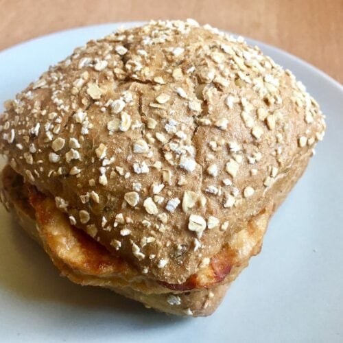 OptiGrill Rezept Vegetarisches Steak Brötchen