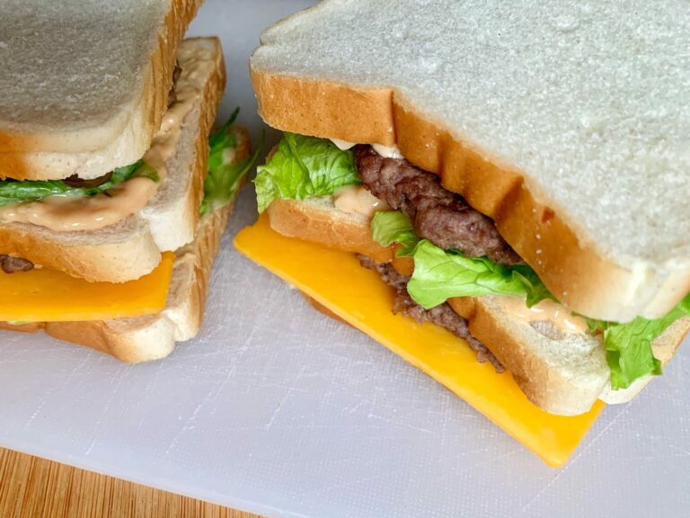 Zubereitetes Big Mac Sandwich