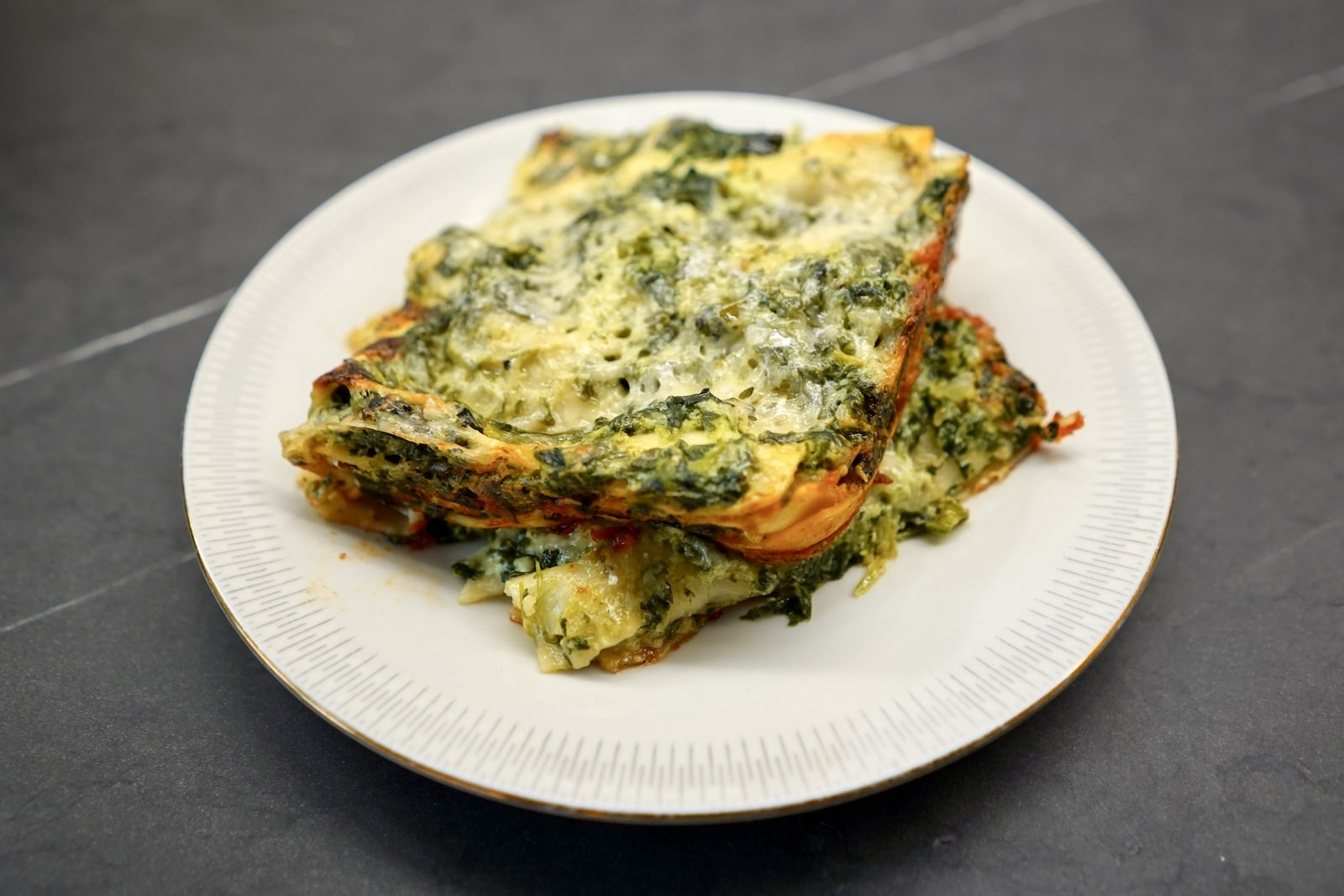 Vegetarische Spinat-Lasagne Aus Der Backschale – OptiWelt