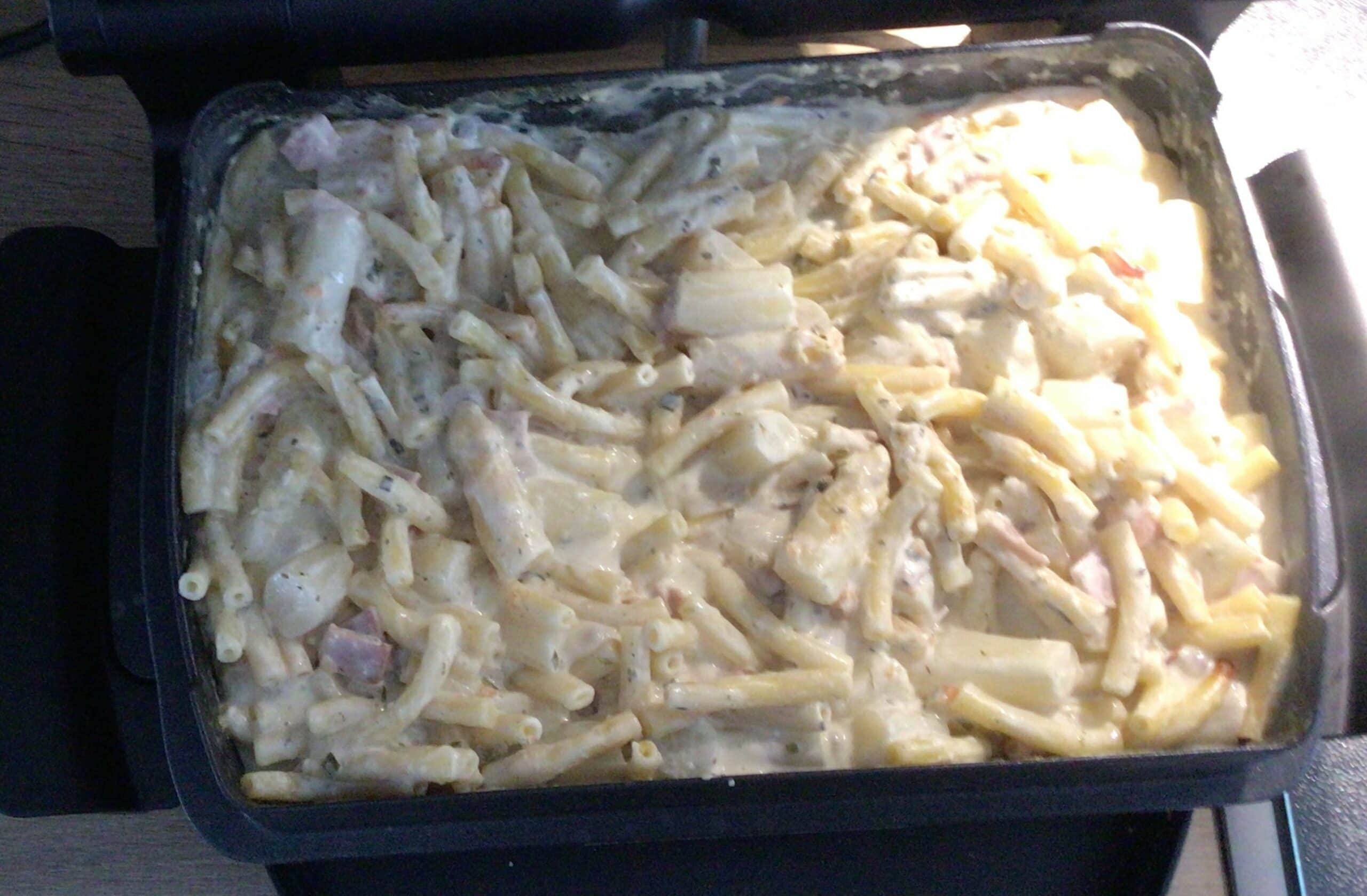 Spargel-Nudel-Auflauf