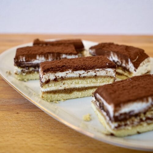 OptiGrill Rezept: Tiramisu-Schnitten