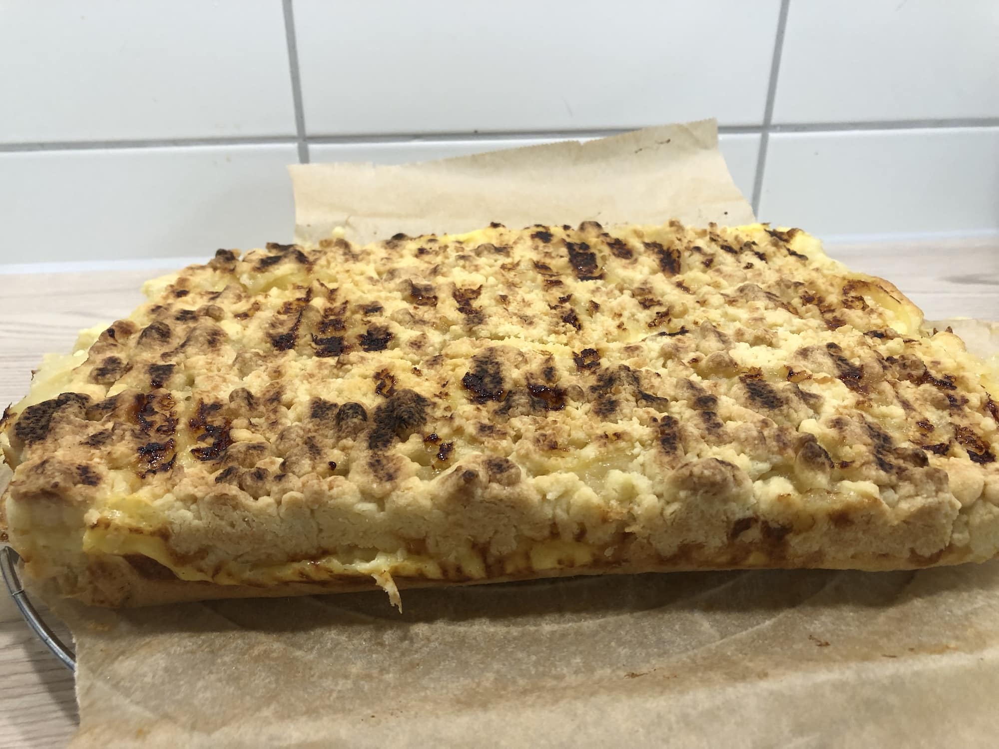 Streuselkuchen mit Obst