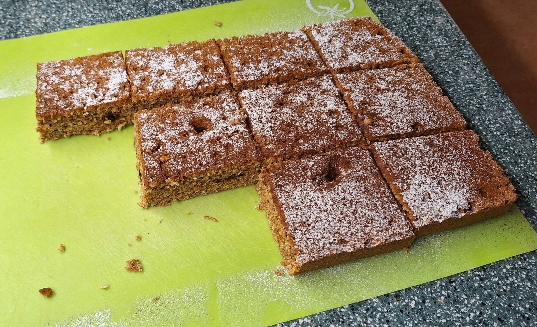 Schoko-Banane-Nuss-Kuchen
